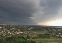 Alerta amarilla por tormentas en el norte de Entre Ríos