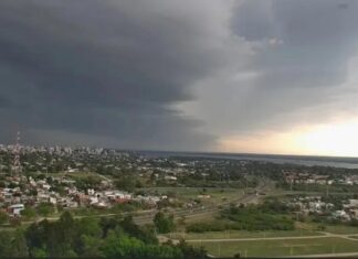 Alerta amarilla por tormentas en el norte de Entre Ríos
