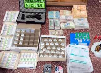 Secuestraron fentanilo, propofol y ketamina en operativo por encomiendas