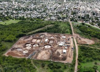 Obra cloacal con apoyo internacional