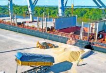 El puerto de Concepción del Uruguay intensifica embarques de graneles y madera
