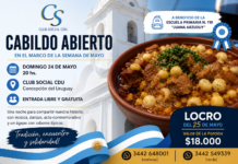 El Club Social realizará un “Cabildo Abierto” con actividades patrias y un fin solidario