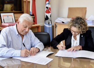 Concepción del Uruguay y Victoria firmaron un acuerdo de cooperación institucional