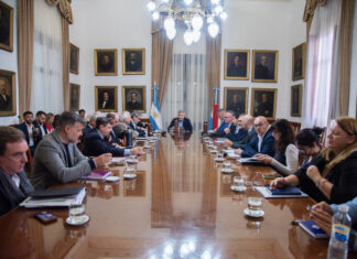 Gabinete abordó salud, maquinarias y sistema previsional