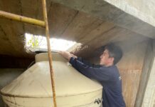 Avanza la desinfección de tanques en establecimientos educativos