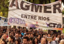 Agmer realiza un paro docente en defensa de la Caja de Jubilaciones y contra las políticas provinciales