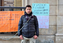 El conflicto de un trabajador de comedores escolares suma apoyo y genera debate en Gualeguay