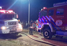 Hallaron a un hombre calcinado tras el incendio de una vivienda en La Tablada