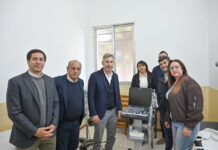 Frigerio recorrió obras y mejoras en centros de salud de Santa Elena