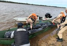 Prefectura decomisó mercadería ilegal en operativo fluvial en Concordia