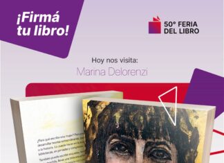 Marina Delorenzi presenta su debut literario en la Feria del Libro