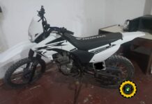 Recuperaron una moto robada horas después del hecho