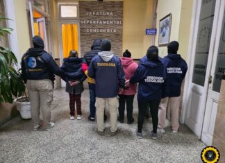 Concordia. Cuatro detenidos tras un allanamiento por narcomenudeo