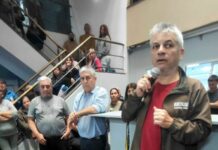 Conflicto salarial. Municipales de la AOEM realizaron retención de tareas