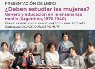 Presentarán un libro sobre el acceso histórico de las mujeres a la educación en Argentina