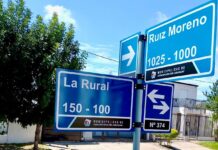 Avanza la colocación y renovación de carteles nomencladores