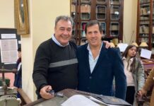 Barreto le pasó la posta a Uncal en el Centro Cultural Urquiza