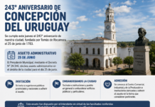 Concepción del Uruguay celebra su 243° aniversario con actos y actividades culturales