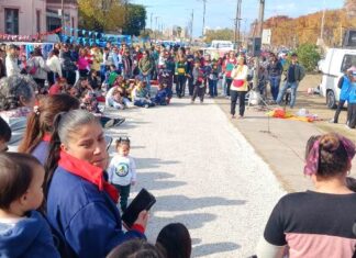 Los jardines tuvieron su festejo en el Multieventos