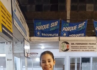 Parque Sur suma presencia en la selección entrerriana U11 de básquet femenino