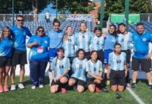 Las Murciélagas: bicampeonas mundiales entrenan en Concepción del Uruguay
