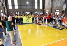 El Espinillo inauguró su nuevo piso deportivo para el newcom