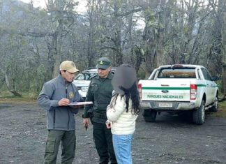 Sancionaron a turistas brasileños por ingresar a una zona prohibida del Ventisquero Negro