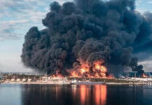 Un ataque con drones sobre un puerto ruso dejó un muerto y tres heridos