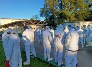 Trabajadores de Tres Arroyos marchan este martes