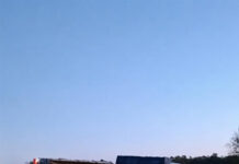 Corte total en la Ruta 12 por el vuelco de un acoplado