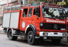 Rápida intervención de Bomberos ante un foco ígneo en la zona oeste