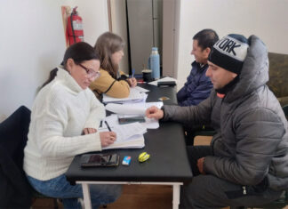 Asistencia provincial a trabajadores de Granja Tres Arroyos