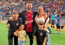 Desesperado pedido de un futbolista argentino en Venezuela: busca a su esposa y sus hijos tras el derrumbe de un edificio