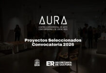 AURA seleccionó tres proyectos para su programación artística 2026