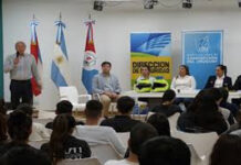 La Municipalidad encabezó una capacitación sobre seguridad vial para estudiantes