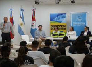 La Municipalidad encabezó una capacitación sobre seguridad vial para estudiantes