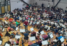 Más de 300 alumnos por función participan del programa “A toda Orquesta”