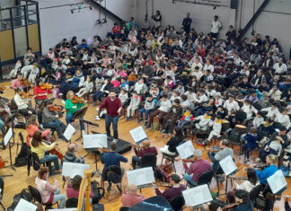 Más de 300 alumnos por función participan del programa “A toda Orquesta”