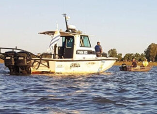 Prefectura desbarató un intento de contrabando en la costa del río Uruguay