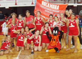 Las Mini de Rocamora se coronaron campeonas provinciales