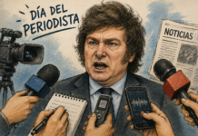 Mientras Milei criticó a periodistas, dirigentes destacaron la libertad de prensa