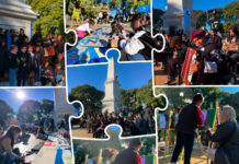 La Plaza Ramírez fue epicentro de los festejos por los 243 años.