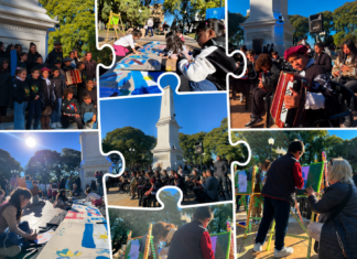La Plaza Ramírez fue epicentro de los festejos por los 243 años.