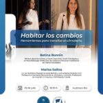 Mujeres Construyendo Futuro – flyer charla