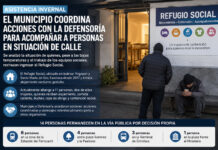 El Municipio refuerza la asistencia a personas en situación de calle y coordina acciones con la Defensoría