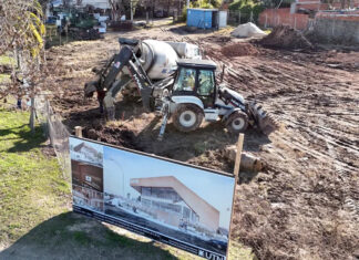 La UTN FRCU avanza con la construcción de un nuevo auditorio para 400 personas