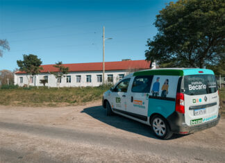 El Instituto Becario supervisó recorridos del Transporte Escolar Rural en Nogoyá
