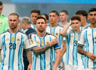 Argentina jugará la final con su camiseta titular