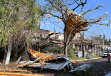 El temporal dejó una víctima y destrozos millonarios
