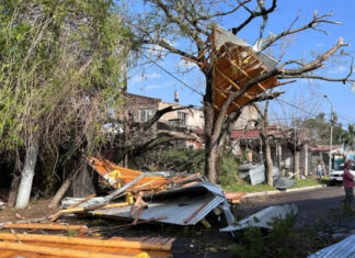 El temporal dejó una víctima y destrozos millonarios